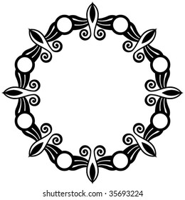 ornate floral pattern