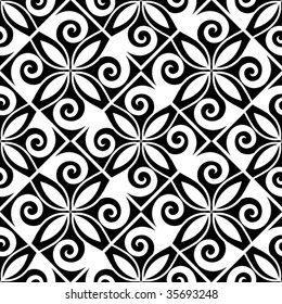 ornate floral pattern