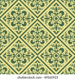 ornate floral pattern