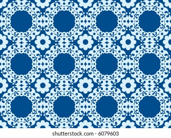ornate floral pattern