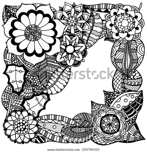 sharpie designs flowers