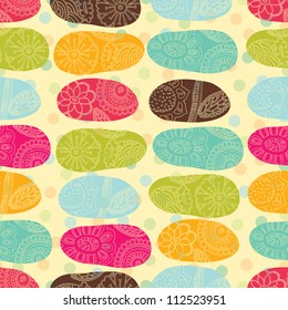 Ornate floral seamless texture, endless pattern with flowers. Seamless pattern can be used for wallpaper, pattern fills, web page background, surface textures.
