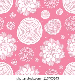 Ornate floral seamless texture, endless pattern with flowers. Seamless pattern can be used for wallpaper, pattern fills, web page background, surface textures.