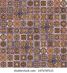 Ornate floral seamless texture, endless pattern with vintage mandala elements. Can be used for wallpaper, pattern fills, web page background, surface textures.Islam, Arabic, Indian, ottoman motifs.