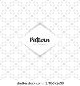 Ornate floral seamless texture, endless pattern