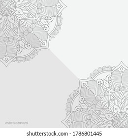Ornate floral seamless texture, endless pattern
