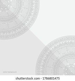 Ornate floral seamless texture, endless pattern