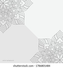 Ornate florale nahtlose Textur, endlose Muster