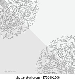 Ornate florale nahtlose Textur, endlose Muster