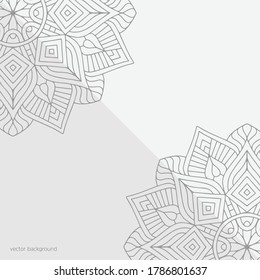 Ornate floral seamless texture, endless pattern
