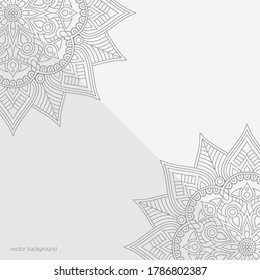 Ornate floral seamless texture, endless pattern