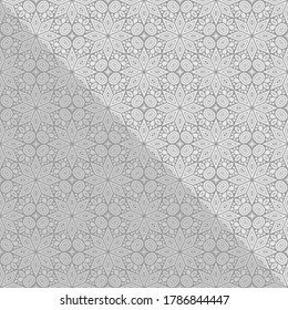 Ornate floral seamless texture, endless pattern