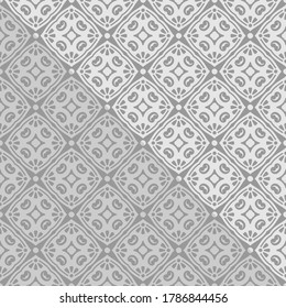 Ornate floral seamless texture, endless pattern