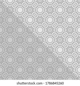 Ornate floral seamless texture, endless pattern