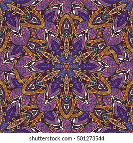 Ornate florale nahtlose Textur, endlose Muster mit Vintage mandala Elemente. Kann für Tapeten, Muster Füllungen, Webseitenhintergrund, Oberflächentexturen verwendet werden.Islam, arabische, indische, ottomanische Motive.