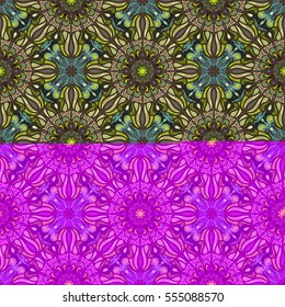 Ornate floral seamless texture, endless pattern with vintage mandala elements. Can be used for wallpaper, pattern fills, web page background, surface textures.Islam, Arabic, Indian, ottoman motifs.
