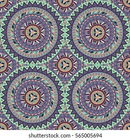 Ornate floral seamless texture, endless pattern with vintage mandala elements. Can be used for wallpaper, pattern fills, web page background, surface textures.Islam, Arabic, Indian, ottoman motifs.