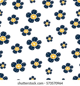 Ornate floral seamless texture, endless pattern with flowers. Seamless pattern can be used for wallpaper, pattern fills, web page background, surface textures.