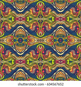 Ornate floral seamless texture, endless pattern with vintage mandala elements. Can be used for wallpaper, pattern fills, web page background, surface textures.Islam, Arabic, Indian, ottoman motifs.