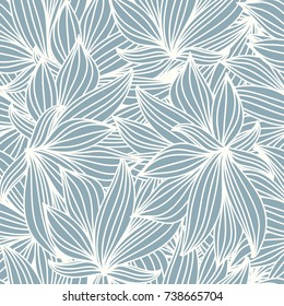 Ornate floral seamless texture, endless pattern with flowers. Seamless pattern can be used for wallpaper, pattern fills, web page background, surface textures.