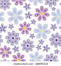 Ornate floral seamless texture.Seamless pattern can be used for wallpaper, pattern fills, web page background, surface textures