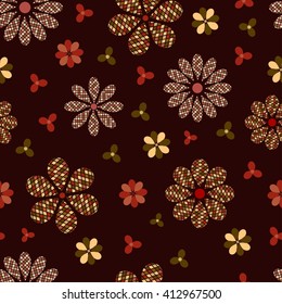 Ornate floral seamless texture.Seamless pattern can be used for wallpaper, pattern fills, web page background, surface textures