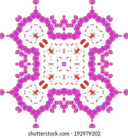 ornate flowers seamless texture