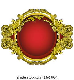 Ornate Frame Stock Vector (Royalty Free) 25689964 | Shutterstock