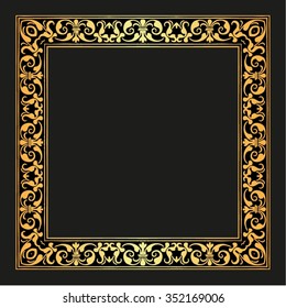 ornate frame