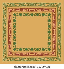 ornate frame