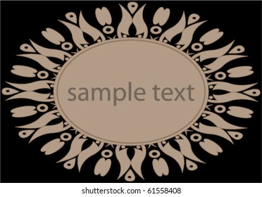ornate frame