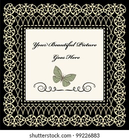 ornate frame