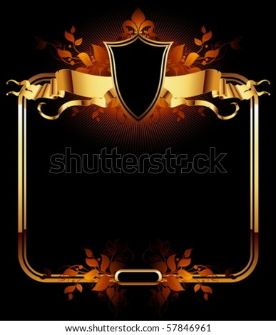 Ornate frame