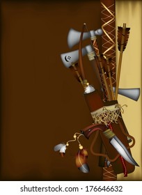 ornate frame with arms