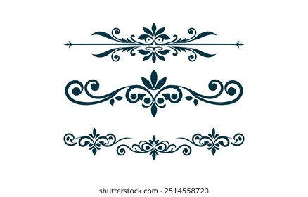 Ornate Frame with Arrows Vector. Floral Corner Vector Enhance your design 
projects with this ornate frame featuring elegant arrows. Perfect for 
invitations, greeting cards, and other creative works 