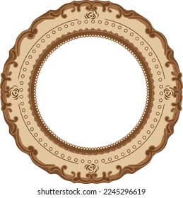 Ornate Frame Customizable Vector Art