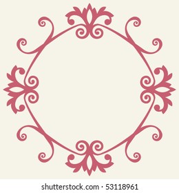 ornate frame design