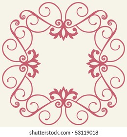 ornate frame design