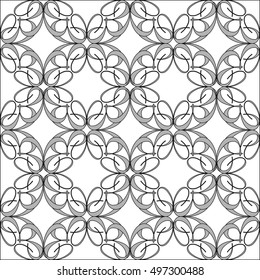 Ornate frame elements. Vector illustration