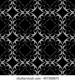 Ornate frame elements. Vector illustration