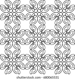 Ornate frame elements. Vector illustration