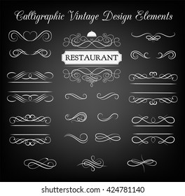 Ornate frame elements. Vintage filigree decoration. Filidree ornate frame element.  Divider scroll swirl element. Ornament divider filigree frame.  Vintage ornate filigree frame. Divider scroll swirl.