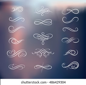 Ornate frame elements. Vintage and filigree decoration. Ornate frames and scroll swirls element. Filigree divider Invitation. scroll invitation. filigree element. divider vintage ornament. swirl