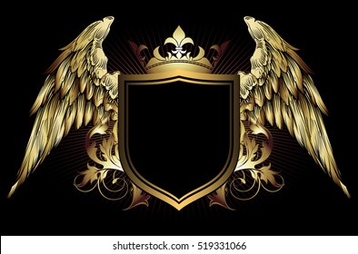 ornate frame with place for your text