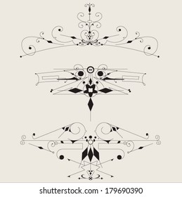 ornate frames and elements