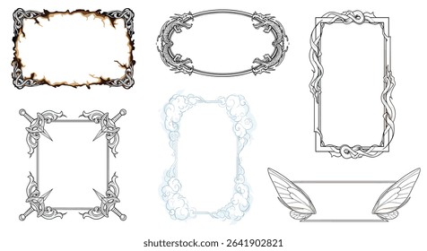 Ornate Frames for Pictures and Documents A Diverse Assortment Of Styles
