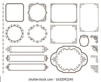 Ornate frames and scroll elements.