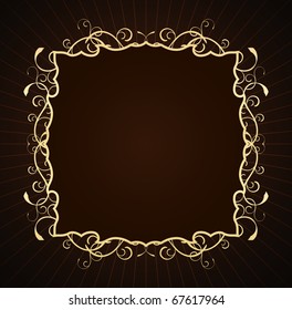 goldene Schablone