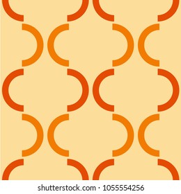 Ornate graphic seamless pattern. Strict line geometric pattern for your design.
