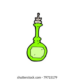 ornate green bottle cartoon ornate green bottle cartoon